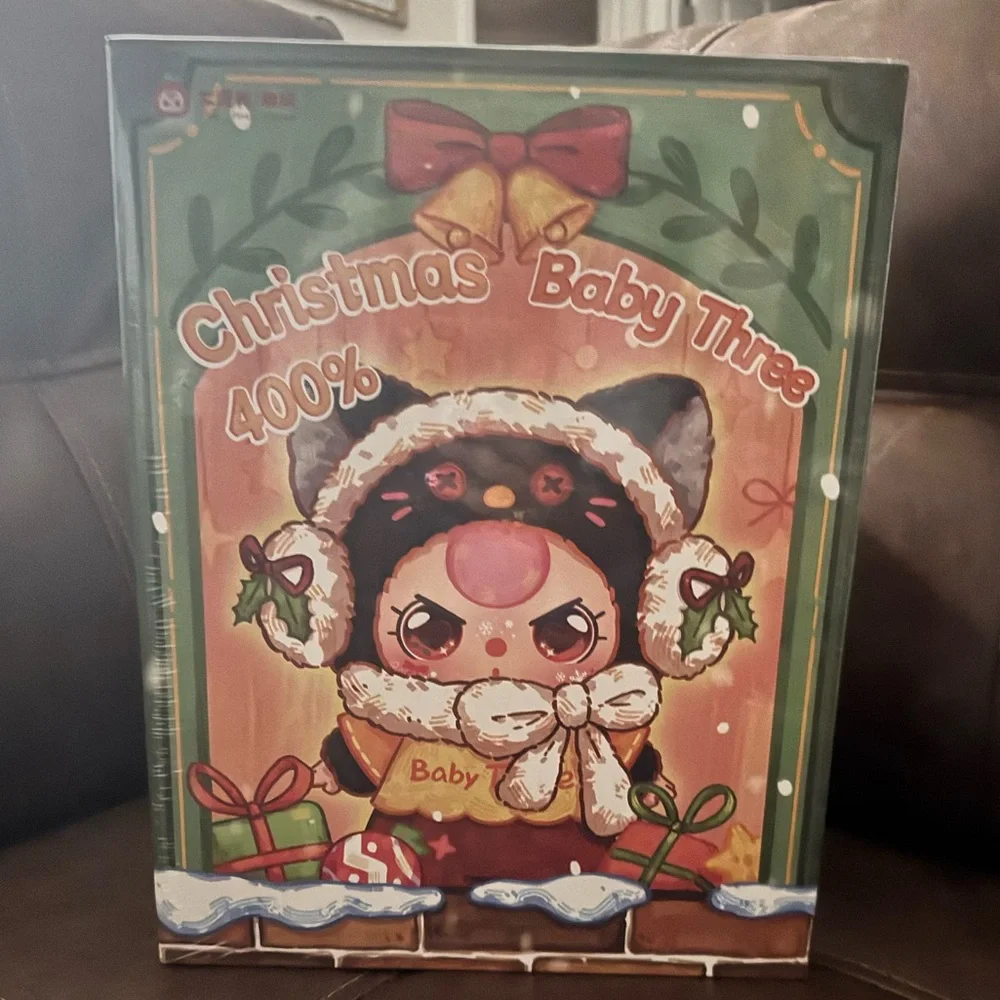 🎄 🆕Christmas Baby Three 400% limited edition blind box